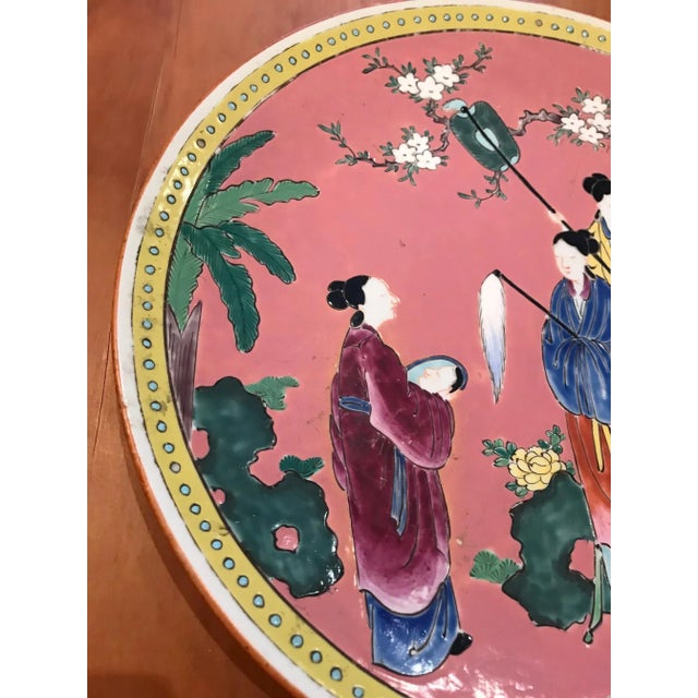 Japanese Porcelain Plate For Sale - Image 4 of 10