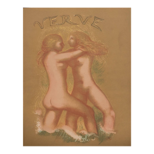 Aristide Maillol Lithograph Cover Verve 1939