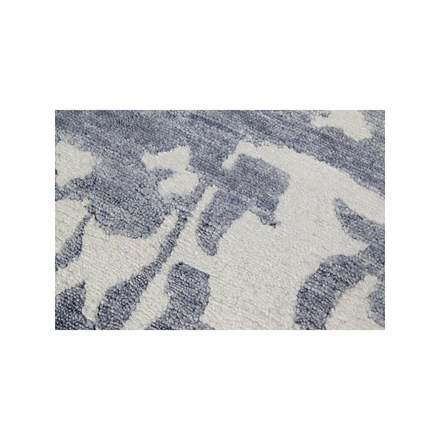 1990s Handwoven Contemporary Area Rug 9'1" X 12'1" For Sale - Image 12 of 12