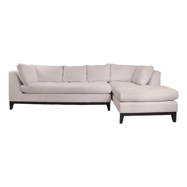Arhaus Bryden Two Piece Daybed Corner Sectional Sofa For Sale