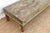 Antique Verdigris Teak Takhat Coffee Table For Sale - Image 4 of 12