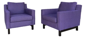 Pair of Edward Wormley for Dunbar Lounge Chairs