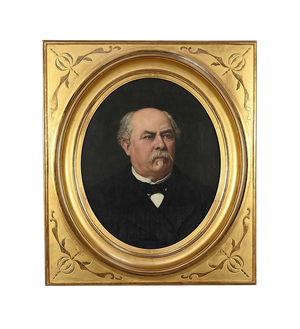 French School Artist, Portrait of Adolphe Nicolas, 19th Century, Oil on Canvas, Framed