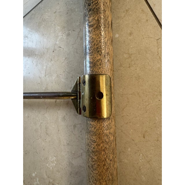 Olive Rare Set of 4 McGuire Director’s Chairs For Sale - Image 8 of 12