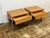 Design Plus Gallery presents a Pair of the Electric Nightstands from Schoolhouse. The nightstands have a cabinet of oak...