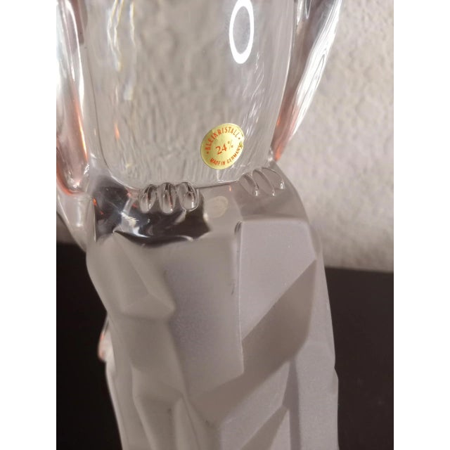 1980s Bleinristall Germany Clear Crystal Eagle Figurine For Sale In Dallas - Image 6 of 8