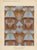 Original French decorative-arts plate from Le Décor Moderne dans la Tenture et le Tissu, Plate 35, showing a bold...