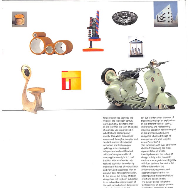 2000 - 2009 "Il Modo Italiano: Italian Design and Avant-Garde in the 20th Century" 2006 Bosoni, Giampiero [Edited By] For Sale - Image 5 of 11