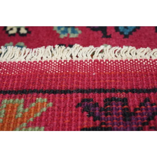 Vintage European Rug 6'6'' x 9'8'' For Sale - Image 9 of 9