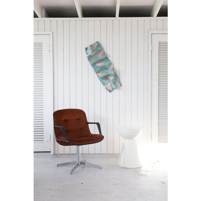 Contemporary 1990's Sculptural Abstract Acrylic Wall Panel For Sale - Image 3 of 7