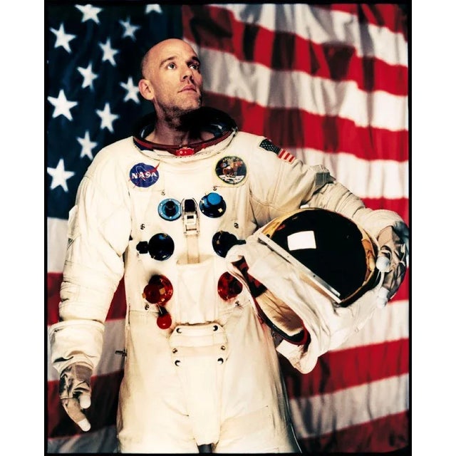 Michael stipe - signed limited edition oversize print nme cover shoot july 23, 1996 los angeles n.m.e. Cover shoot (photo...