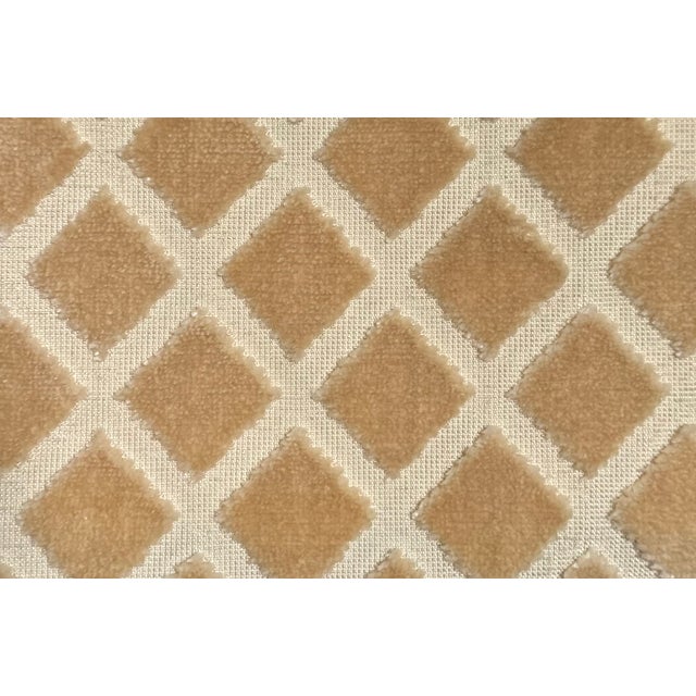 Nancy Corzine Antinori Blond Silk Cut Velvet Fabric - Priced Per Yard