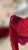 Pair of 22" Custom Schumacher Kashgar Ikat Velvet Pillows Pattern 176102 in Ruby Plum For Sale - Image 16 of 18