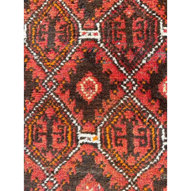 Turkmen Baluch Rug, 1950s For Sale - Image 11 of 18