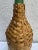 Bottle Green Demijohn Rattan Wrapped Green Wine Bottle Original Tag, Vintage 1951 For Sale - Image 8 of 11