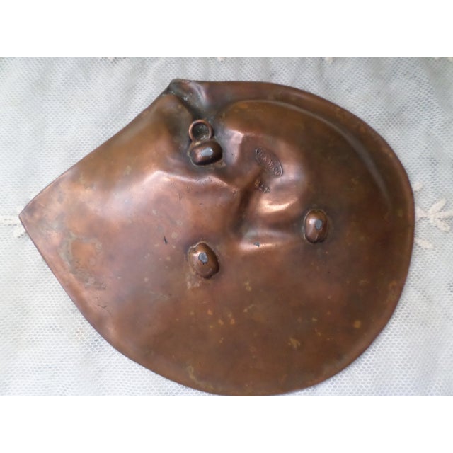 Art Nouveau Antique B & W Co. Art Nouveau Nude Bronze Hanging Plaque For Sale - Image 3 of 4