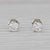 Modern New 0.39ctw VS2 Round Diamond Solitaire Stud Earrings 14k White Gold - 2 Pieces For Sale - Image 3 of 6