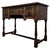Early 20th Century Antique English Edwardian Oak Writing Desk For Sale - Image 3 of 13