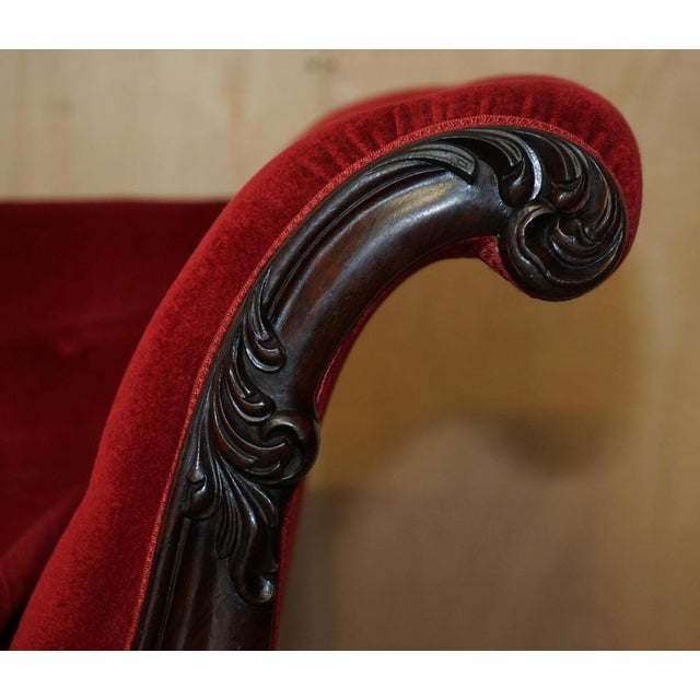 Antique William IV Hardwood Chesterfield Chaise Lounge, 1830 For Sale - Image 9 of 18