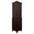 Early 20th Century Edwardian English Oak Corner Cabinet, 1910 For Sale - Image 5 of 6