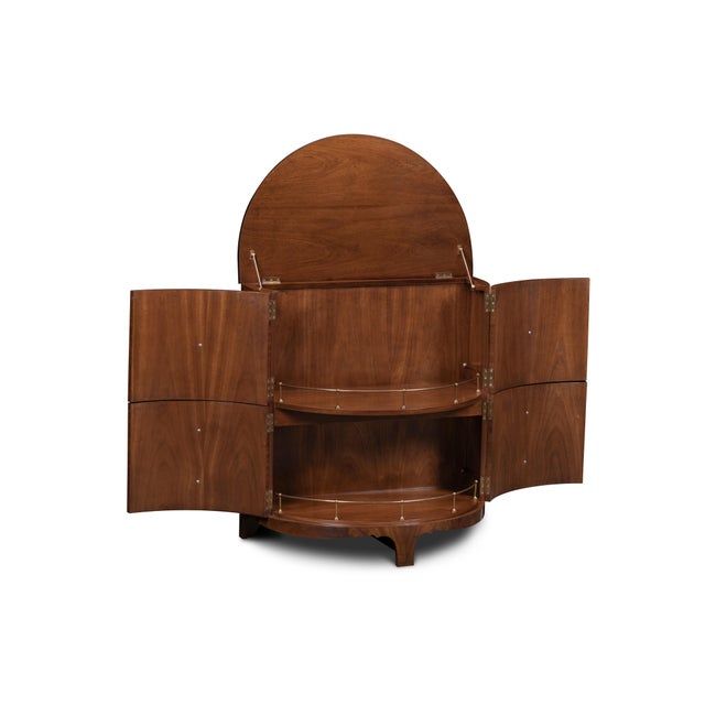 Traditional Maitland-Smith Kingsley Liquor Cabinet For Sale - Image 3 of 8