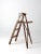 Farmhouse Vintage Painter's Wooden Folding Ladder For Sale - Image 3 of 13