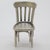 Vintage Italian Handmade Silver 800 Kitchen Chair Dollhouse Miniature, Arezzo, 1980s For Sale - Image 3 of 11
