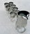 1960s Mid-Century Modern Dorothy Thorpe Silver Fade Pitcher & Highball Glasses - Set of 9 For Sale In Salt Lake City - Image 6 of 7