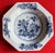 Pair antique 18th century Delft Chinoiserie soup bowls in the Chinese Export style circa 1750. Each decorated with hand...
