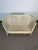French Mid 20th Century Double Cane French Style Settee For Sale - Image 3 of 13