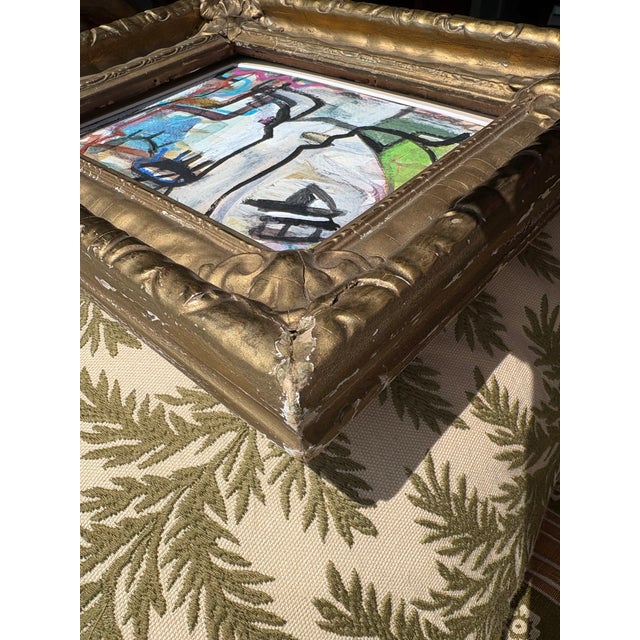 Contemporary Craig Greene Original Painting “When I’m With You” in Antique French Frame For Sale In Houston - Image 6 of 11
