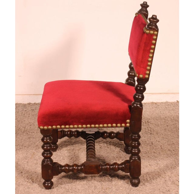 Tan Antique Children's Chair, 1800s For Sale - Image 8 of 10