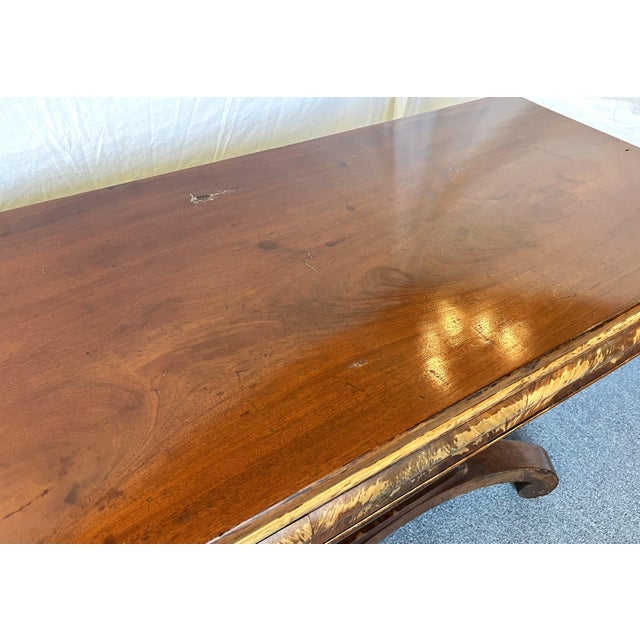 Antique Empire Era Mahogany Swivel Flip Top Game Table Chairish