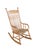 Bring classic American charm into your home with this beautiful vintage Windsor-style high-back rocking chair. Crafted...