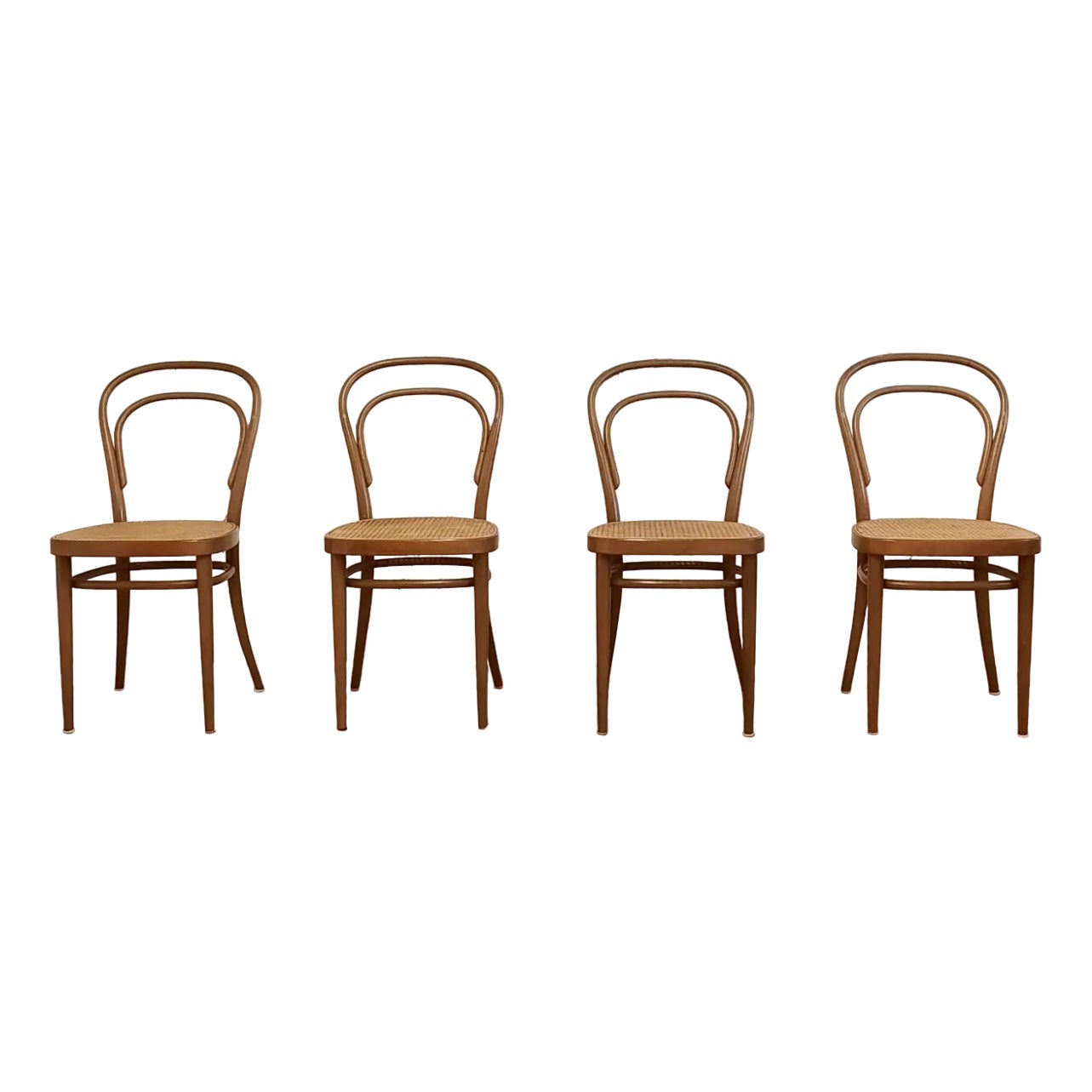214 R Chairs by Michael Thonet/Paul Stanoβek for Thonet, 1960s