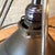 Slate Gray 1940s Set of 3 Custom Industrial Gunmetal and Brushed Steel Pendant Lights For Sale - Image 8 of 9