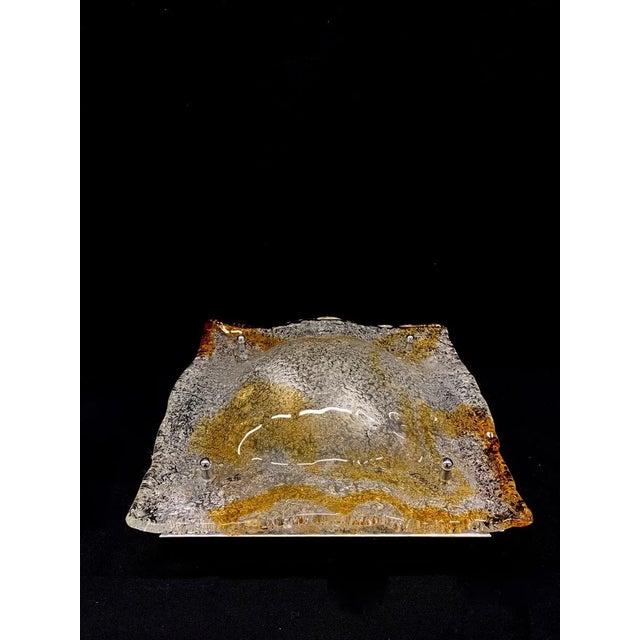 Vintage Murano Wall or Ceiling Lamp, 1970s For Sale - Image 6 of 9