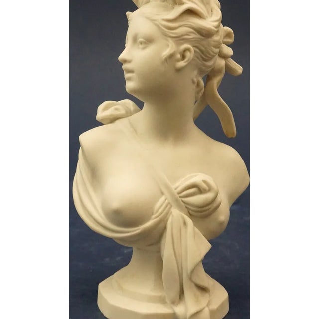 19th Century Bust of Messalina in Biscuit Porcelain from Sevres, France For Sale - Image 16 of 18