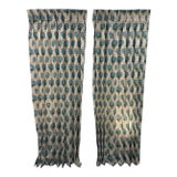 Pair of Katie Ridder Peony Curtains Drapes For Sale