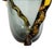 Gray Vintage Italian Murano Glass Vase by Diego Bardella For Sale - Image 8 of 10