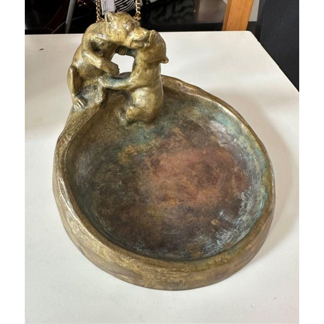 Bronze Pocket Emptier Bears by Friedrich Gornik, 1920s For Sale - Image 9 of 9