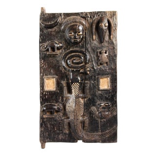 Vintage Baule Grain Door Panel For Sale