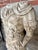 Late 20th Century Life Sized Marble Roman General Statue On Travertine Block Garden Ornament For Sale - Image 15 of 17