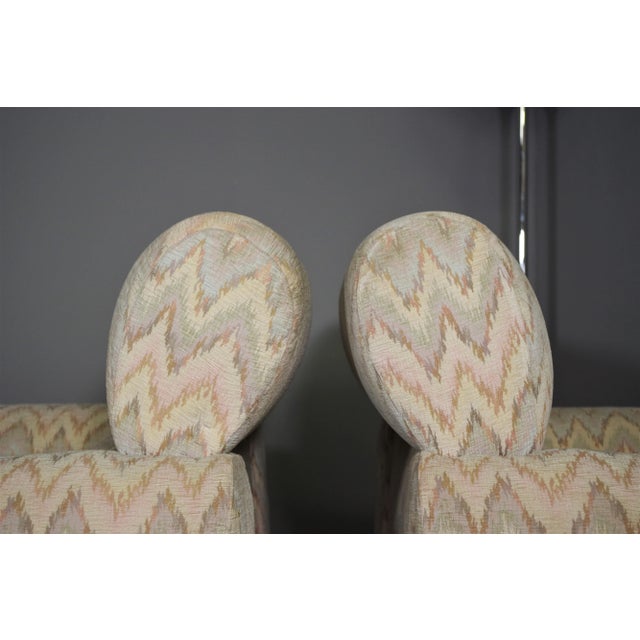 Missoni Style Armchairs, 1970s, Set of 3 For Sale - Image 16 of 18