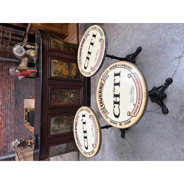 "ch'ti" Bistro Tables, Set of 3 For Sale - Image 3 of 14