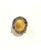 Bochic “Capri” Vintage Honey Opal & Tanzanite Ring — 18K Gold & Silver For Sale - Image 11 of 11