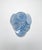 Glass Wall Sconces with 6 Alabaster Cobalt Blue Disks, 1990s, Set of 2 For Sale - Image 4 of 13