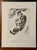 Figurative Vintage Marc Chagall Lithographic Double-Sided Book Plates Set; ‘Village Gris' and ‘Sur La Neige’ (1964) Framed For Sale - Image 3 of 11