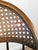Vintage Traditional Mahogany & Cane Bankers Swivel Desk Chair For Sale - Image 9 of 17