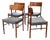 Danish Dining Chairs in Teak with Upholstered Seat, 1960s, Set of 4 For Sale